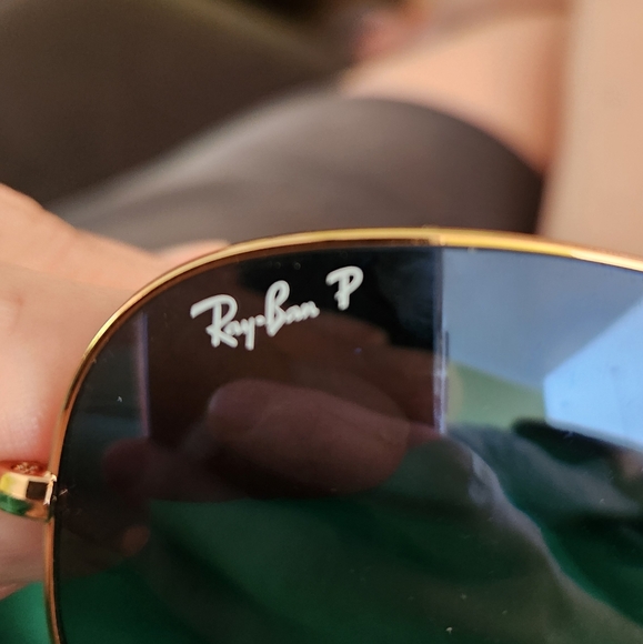 EUC Ray-Ban Polarized AVIATOR CLASSIC RB3025 - Picture 6 of 6